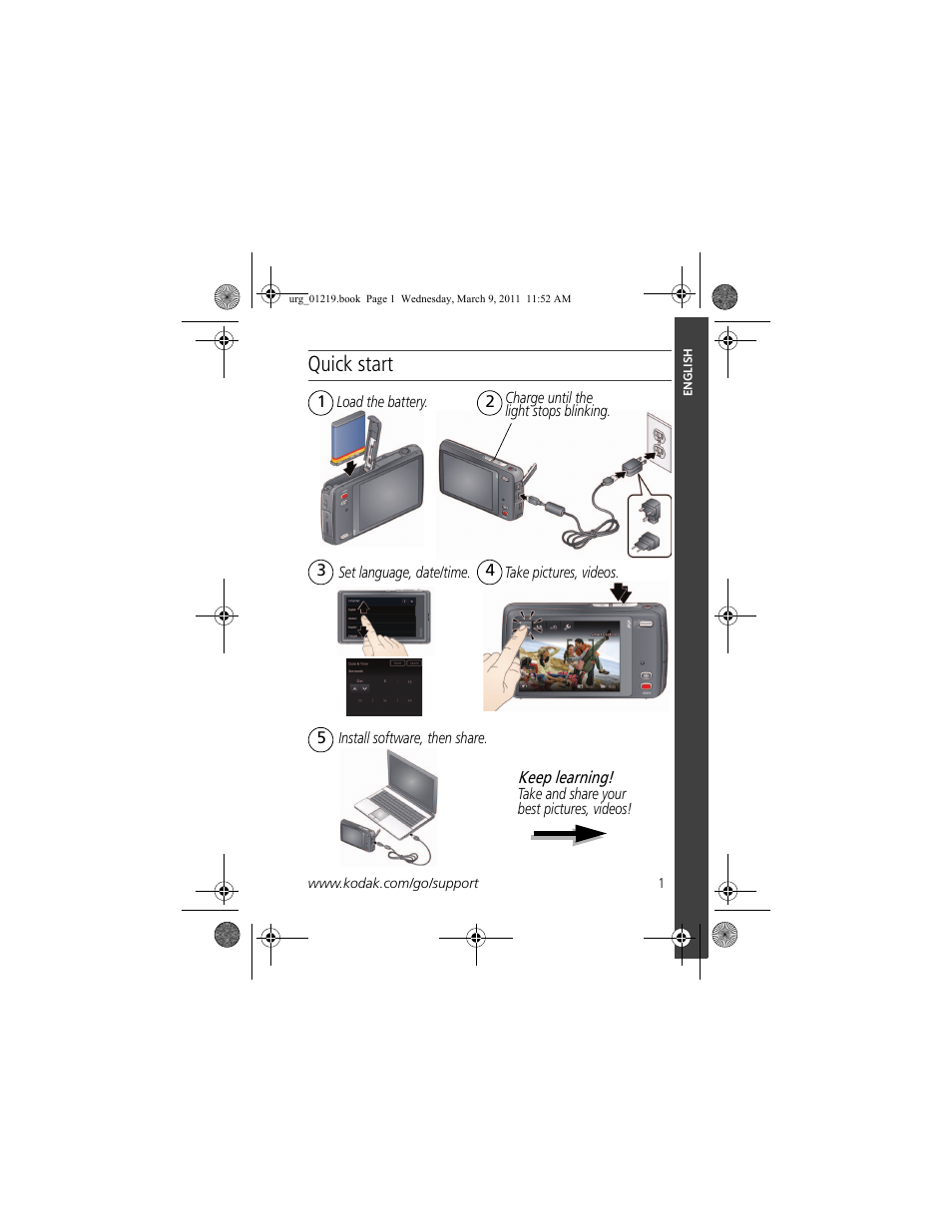 Kodak TOUCH M577 User Manual | 28 pages