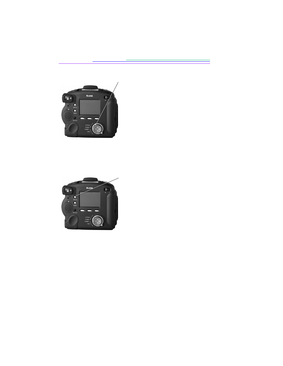 Setting the camera to capture mode, Previewing a picture | Kodak DC290 User Manual | Page 26 / 100