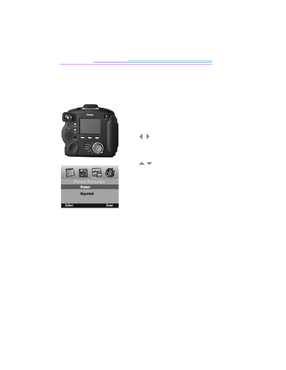Protecting your pictures | Kodak DC290 User Manual | Page 52 / 100