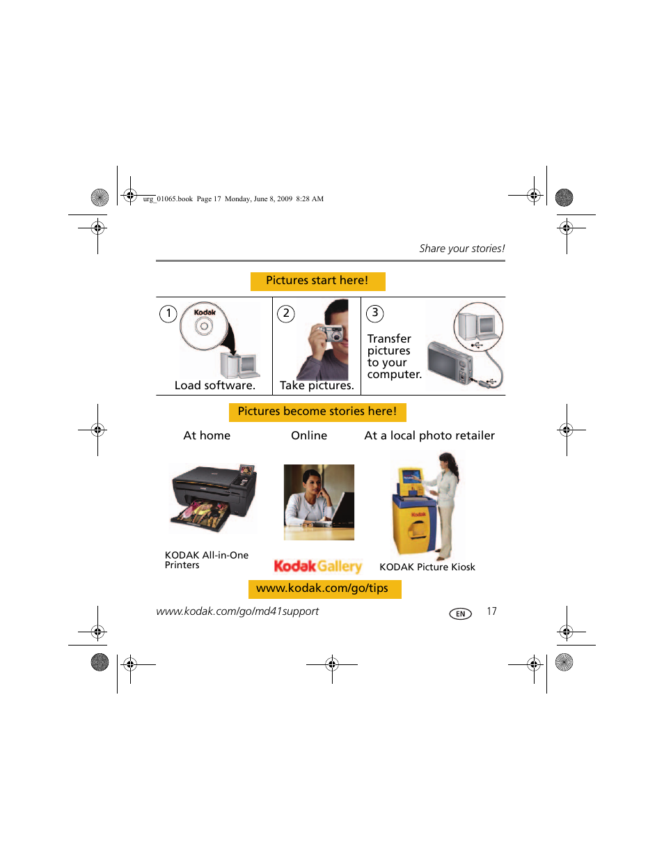 Kodak MD41 User Manual | Page 17 / 23