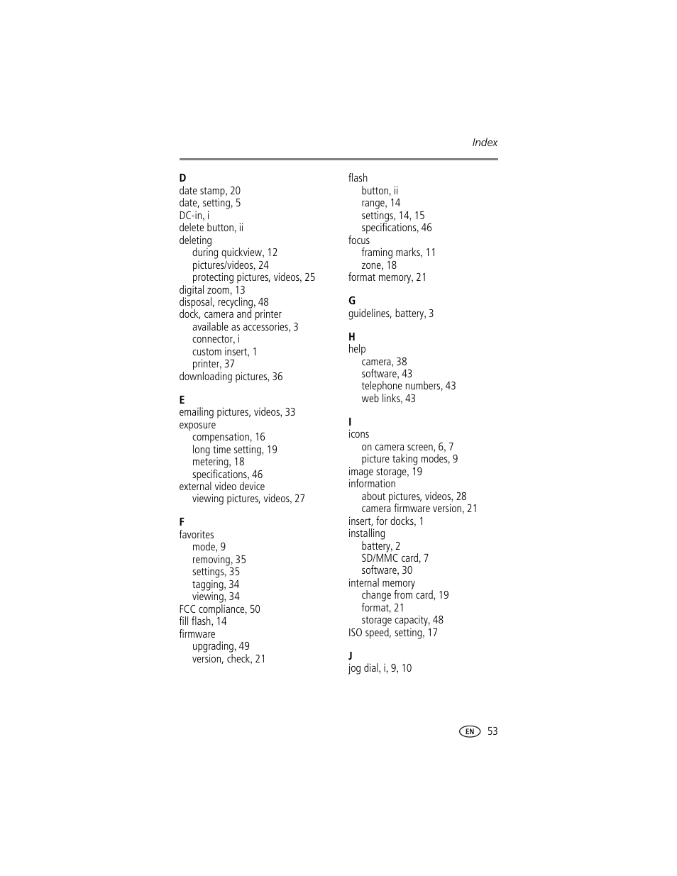 Kodak LS743 User Manual | Page 59 / 62