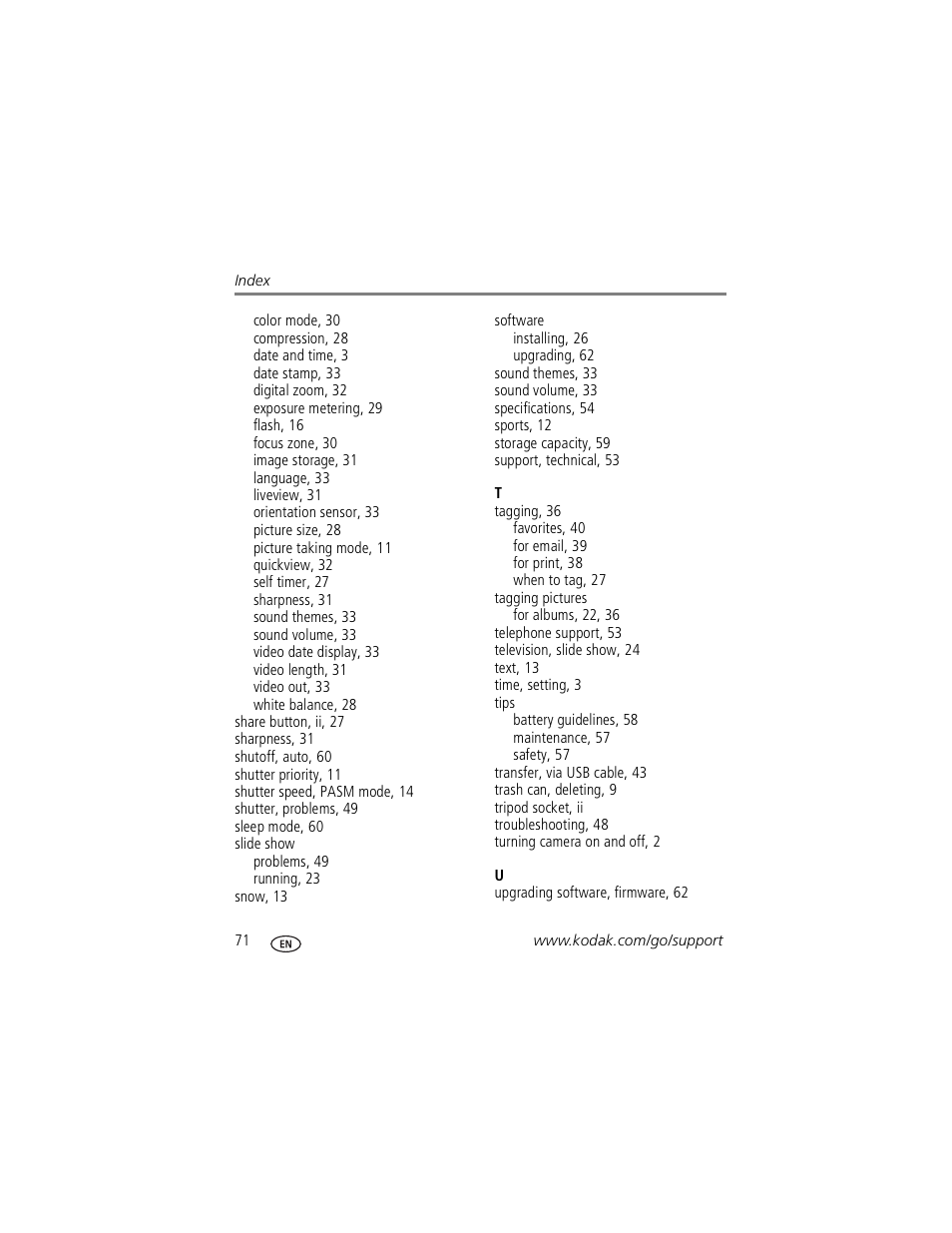 Kodak Z760 User Manual | Page 78 / 79