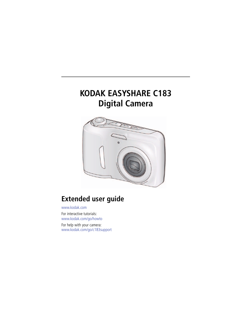 Kodak C183 User Manual | 64 pages