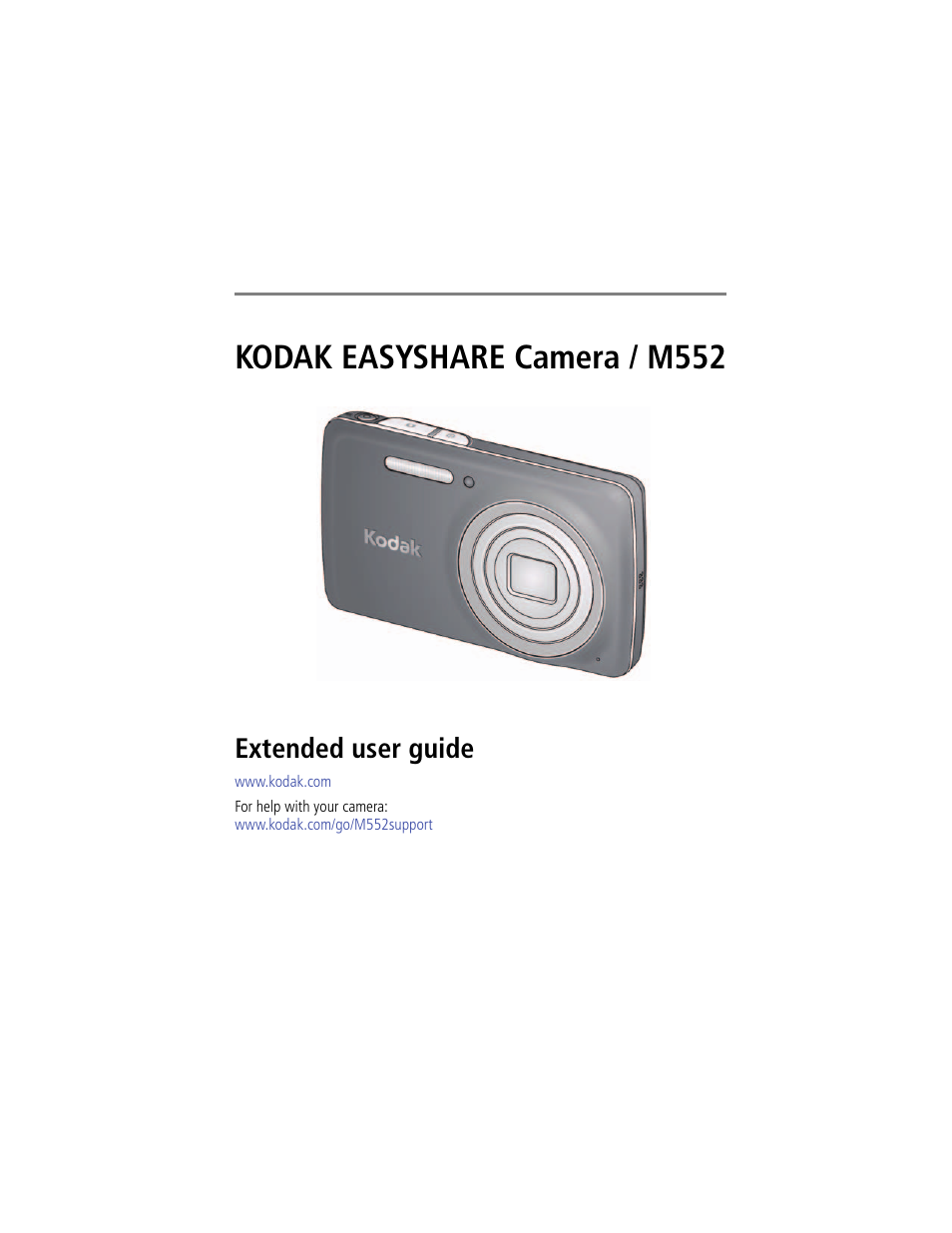 Kodak M552 User Manual | 70 pages