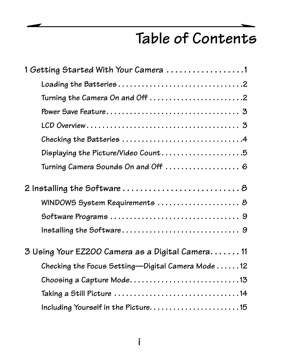 Kodak EZ200 User Manual | Page 13 / 81
