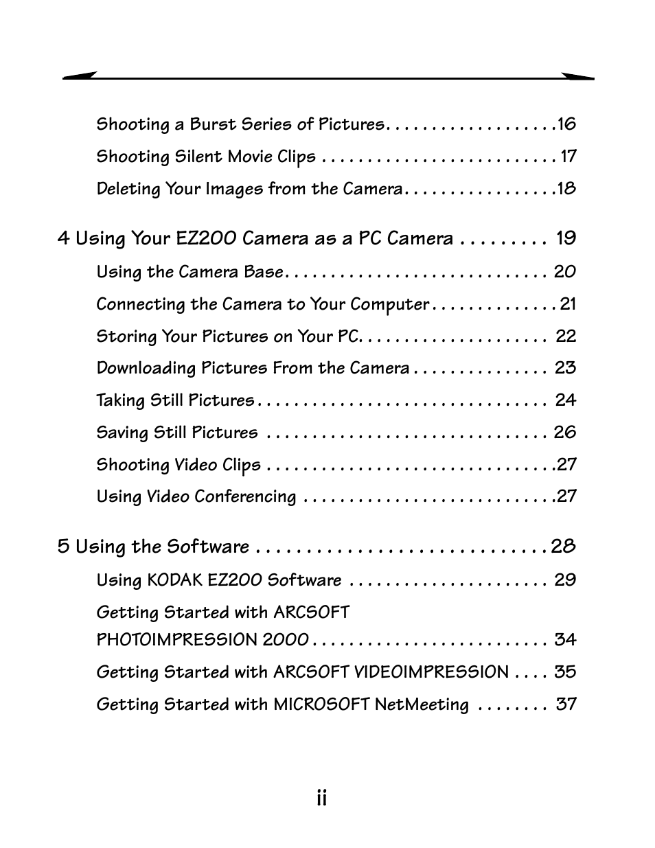 Kodak EZ200 User Manual | Page 14 / 81