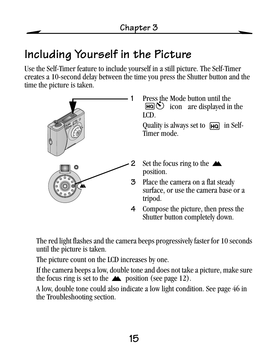 Including yourself in the picture, Getting started with microsoft netmeeting | Kodak EZ200 User Manual | Page 31 / 81