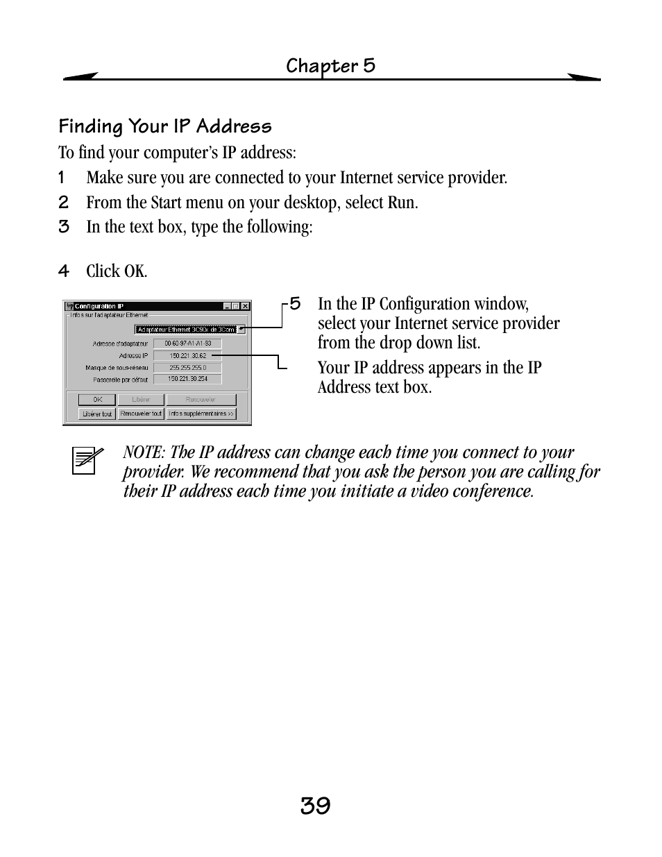 Finding your ip address | Kodak EZ200 User Manual | Page 55 / 81