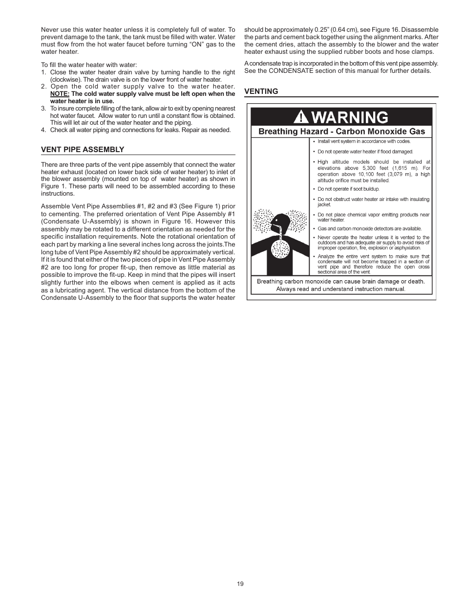 A.O. Smith BTX-80 SERIES 100 User Manual | Page 19 / 40