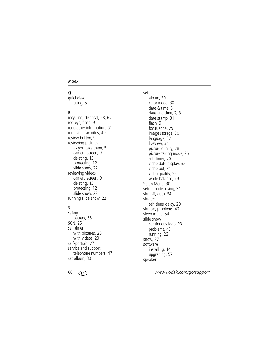 Kodak CD43 User Manual | Page 72 / 73