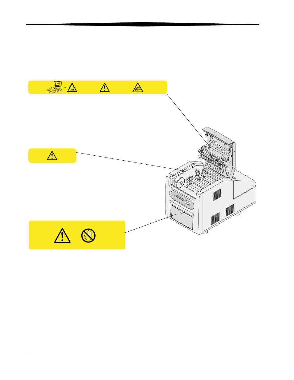 Safety labels | Kodak 605 User Manual | Page 33 / 41