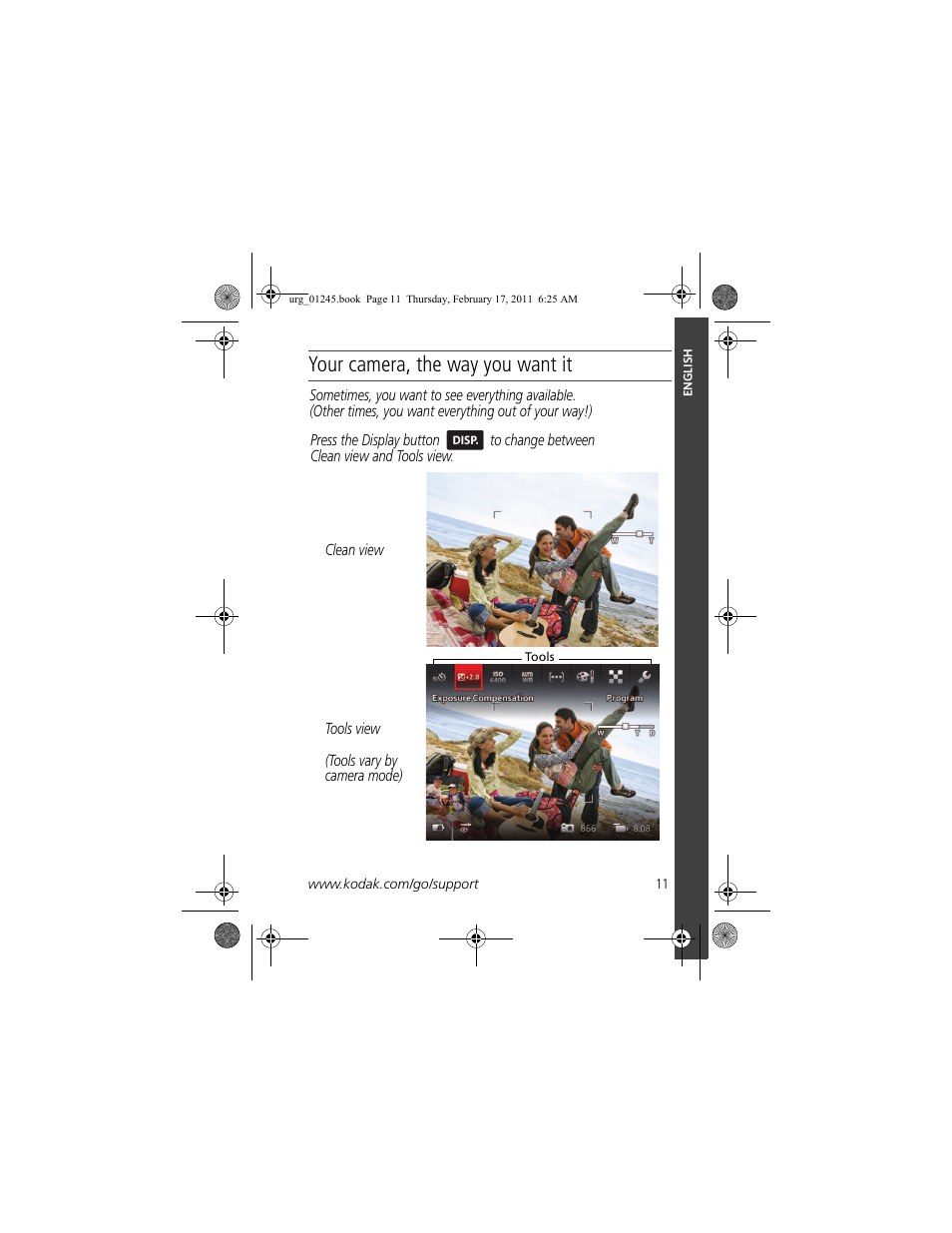 Your camera, the way you want it | Kodak M583 User Manual | Page 11 / 27