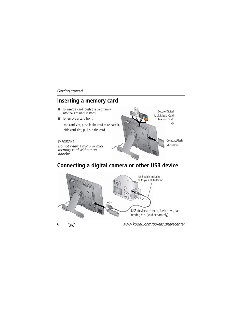 Kodak W820 User Manual | Page 6 / 30