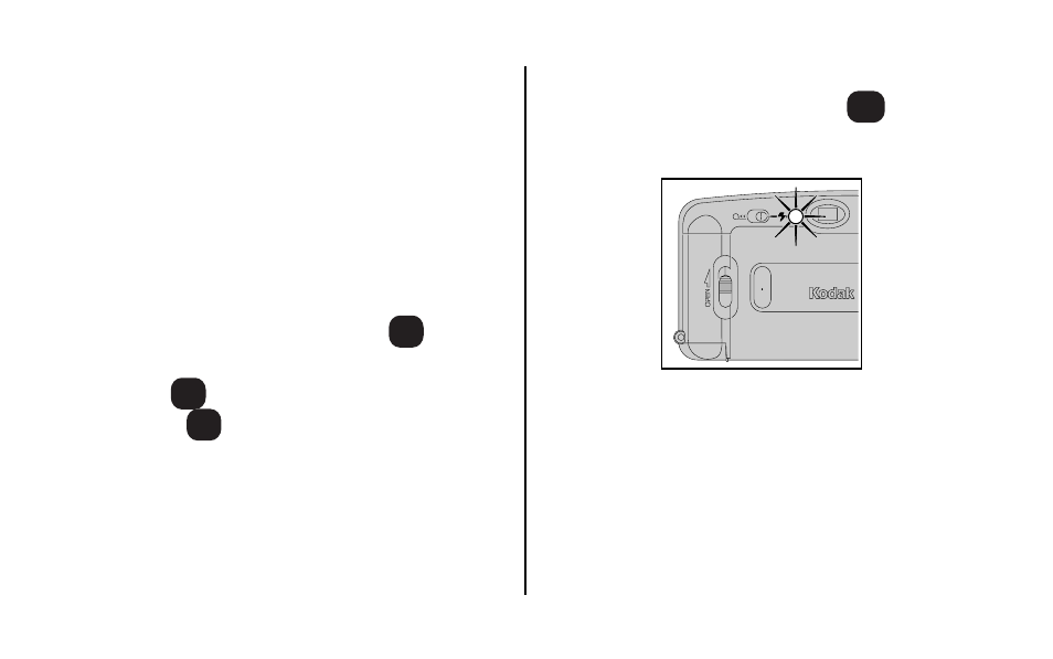 Taking flash pictures | Kodak KB30 User Manual | Page 17 / 28