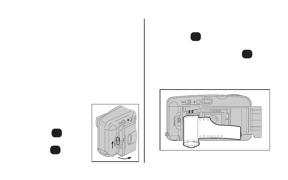 Loading the film | Kodak KB30 User Manual | Page 9 / 28