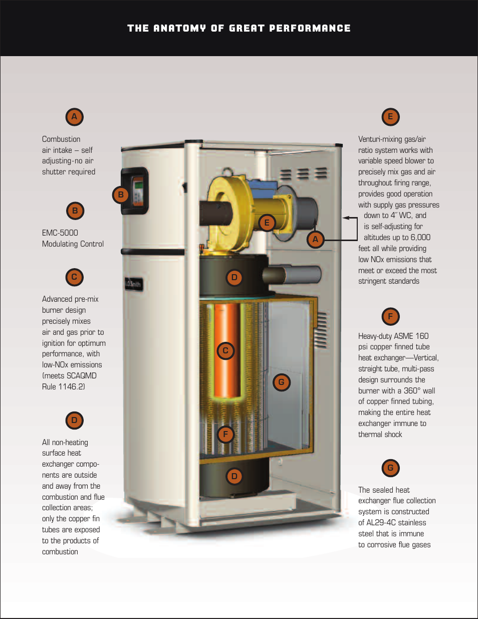The anatomy of great performance | A.O. Smith VF Series User Manual | Page 3 / 6