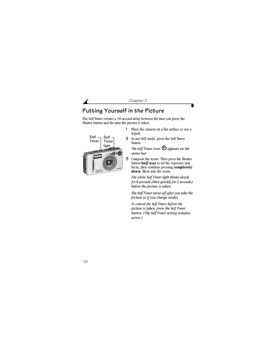 Putting yourself in the picture | Kodak LS443 User Manual | Page 36 / 122