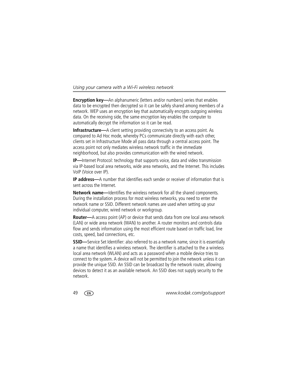 Kodak 4 MP User Manual | Page 56 / 118