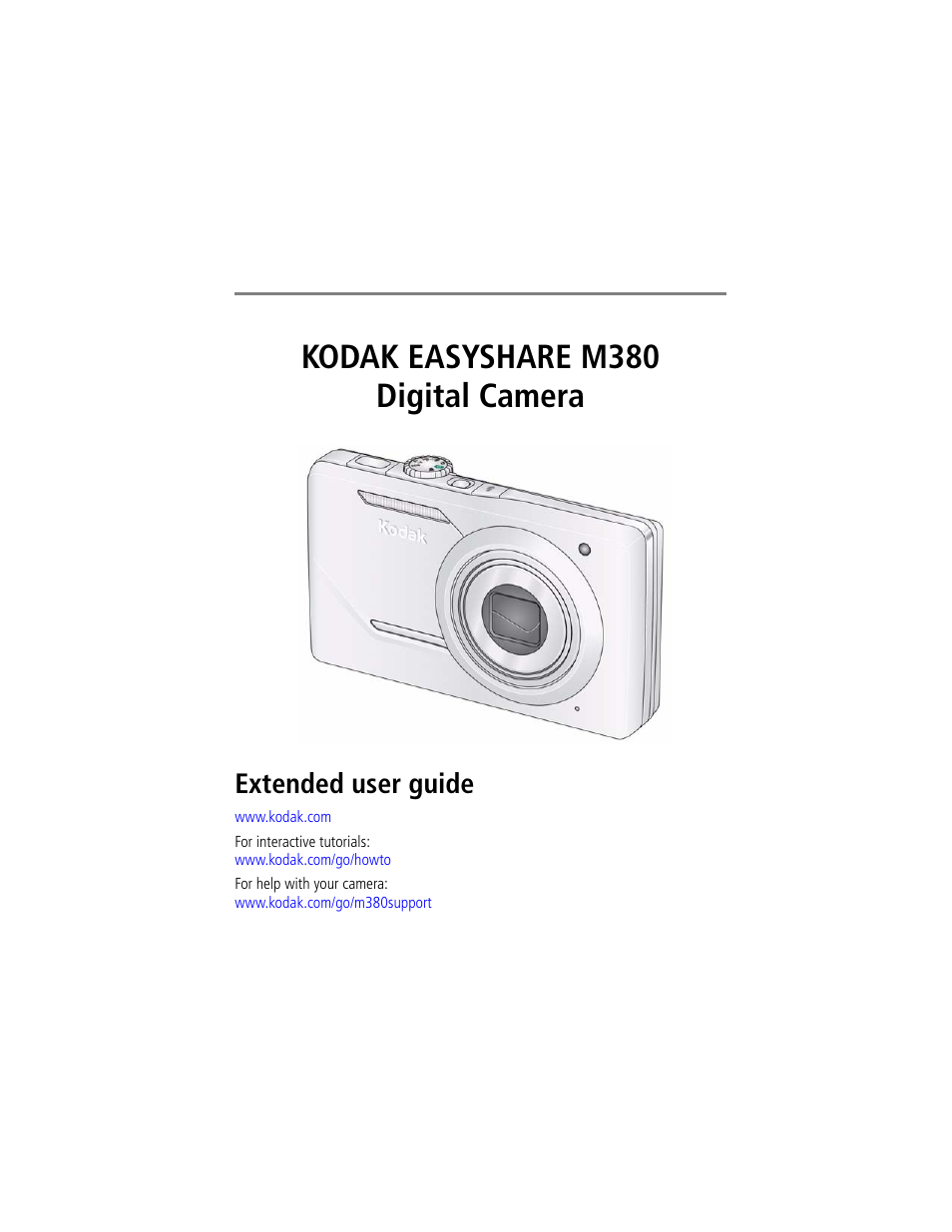 Kodak M380 User Manual | 69 pages