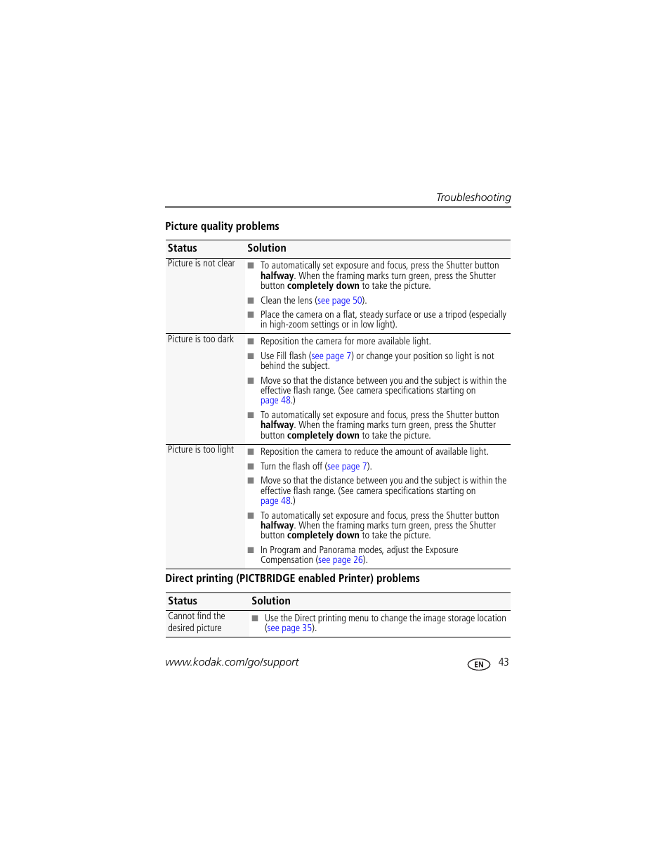 Kodak M380 User Manual | Page 49 / 69