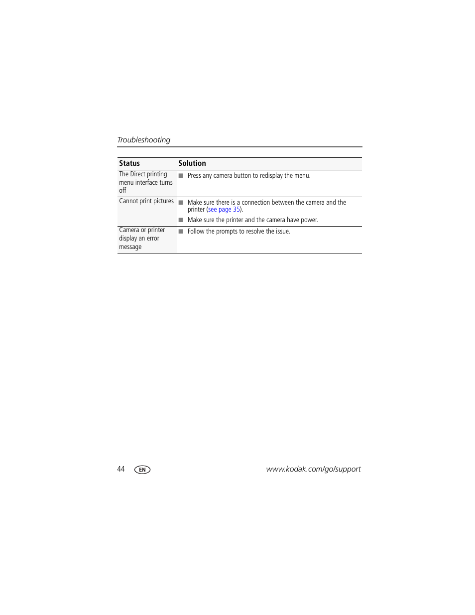 Kodak M380 User Manual | Page 50 / 69