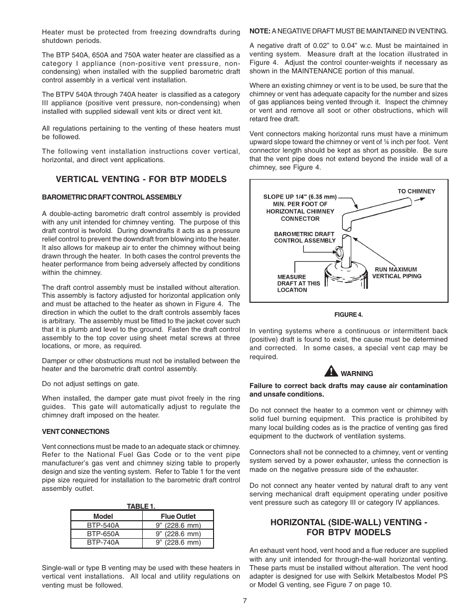 A.O. Smith 650A User Manual | Page 7 / 36