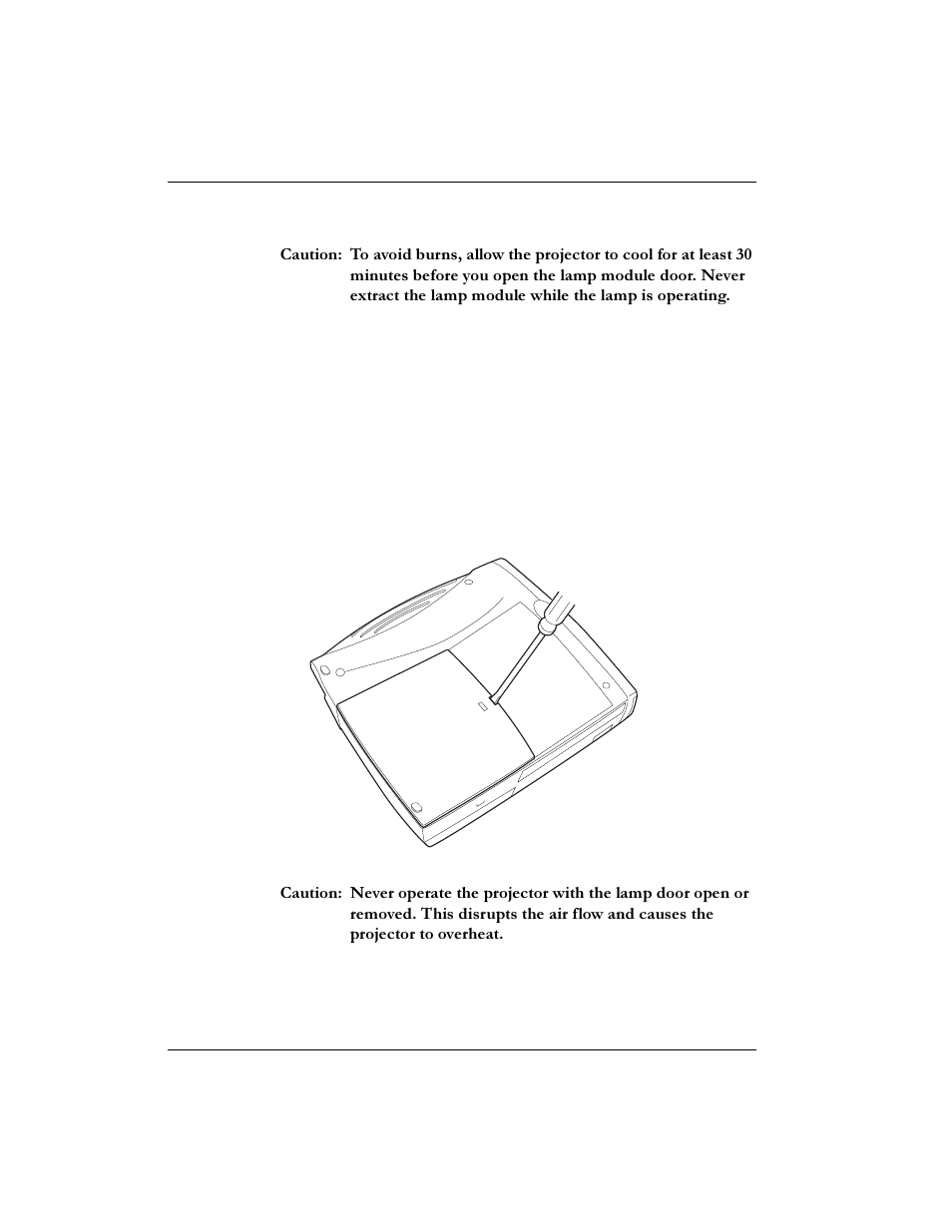 Replacing the projection lamp | Kodak DP2000 User Manual | Page 44 / 76