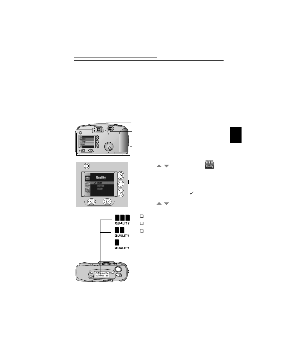 Adjusting the picture quality | Kodak DC280 User Manual | Page 31 / 104