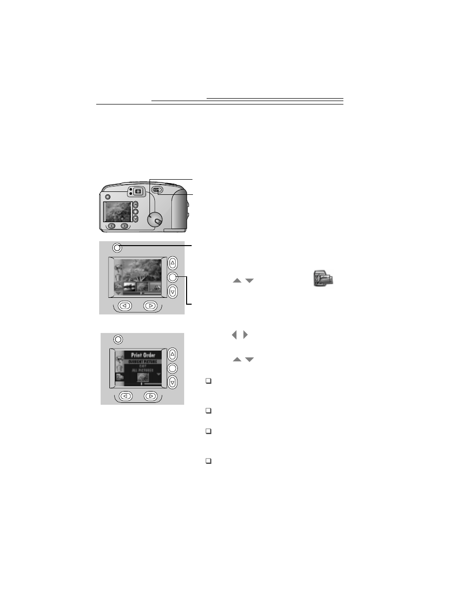 Selecting pictures for printing | Kodak DC280 User Manual | Page 42 / 104