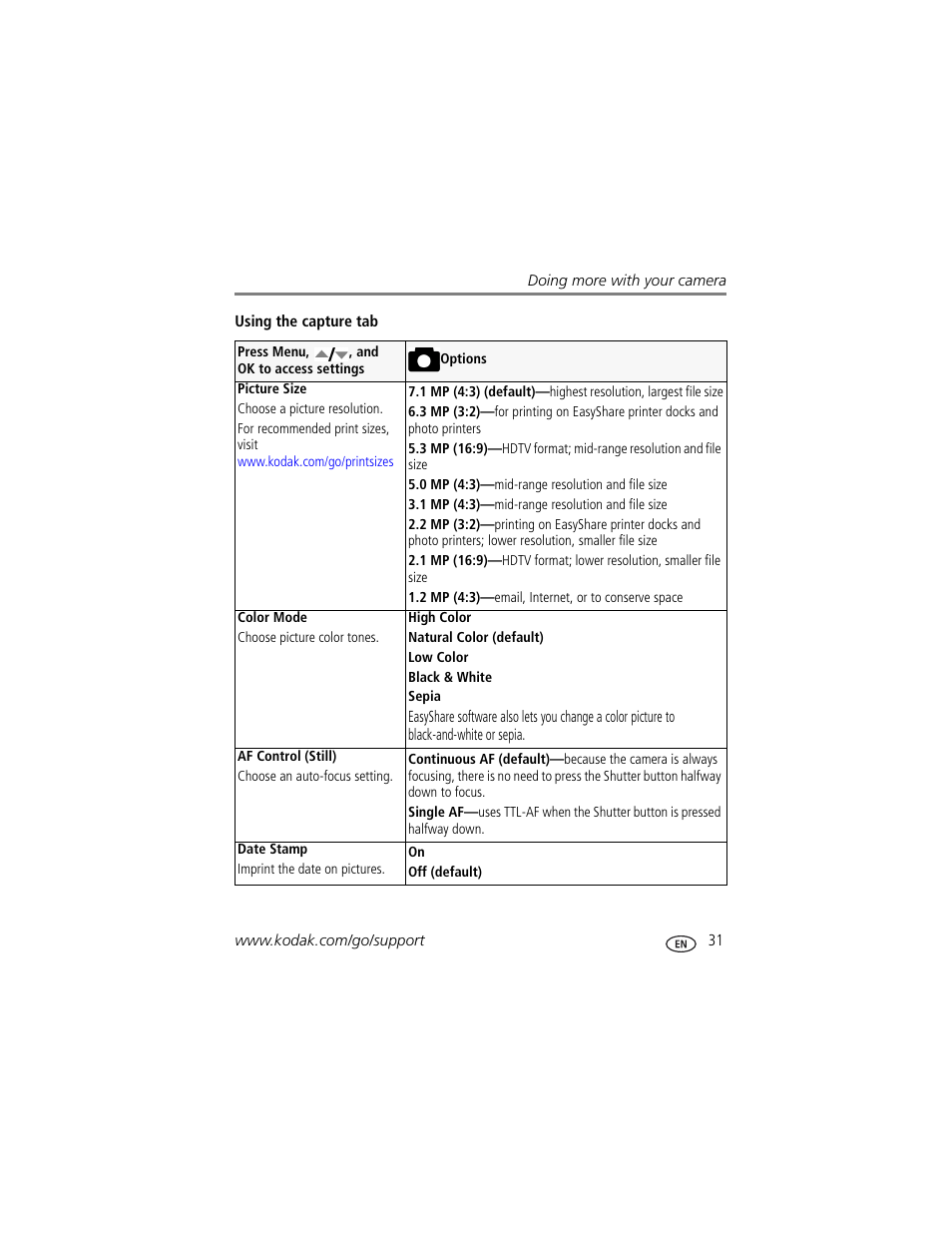 Kodak ZD710 User Manual | Page 37 / 79