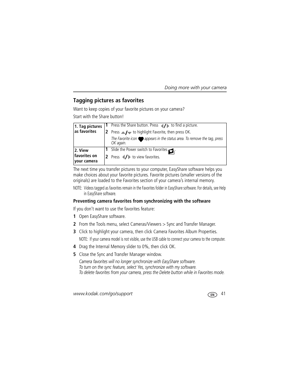 Kodak ZD710 User Manual | Page 47 / 79