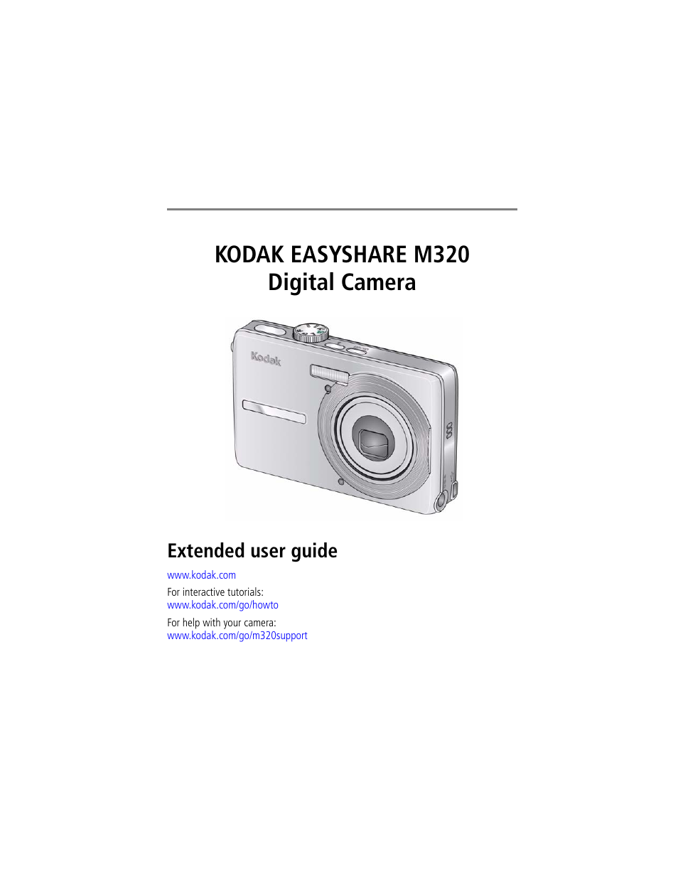 Kodak M320 User Manual | 67 pages