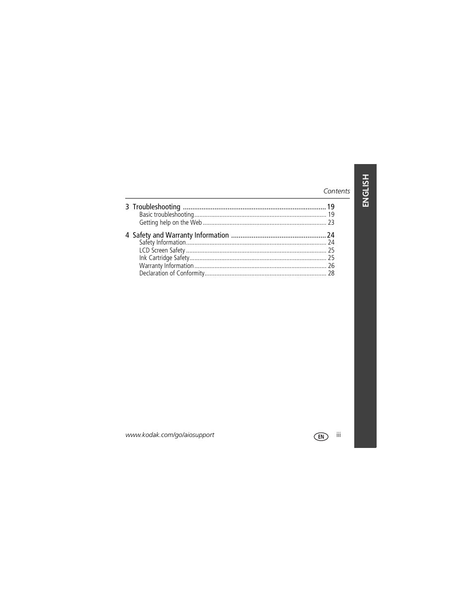 Kodak ESP Office 2170 User Manual | Page 5 / 36