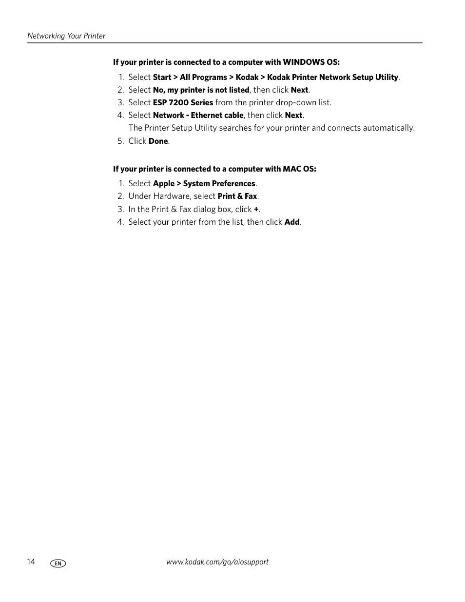 Kodak ESP 7250 User Manual | Page 20 / 95