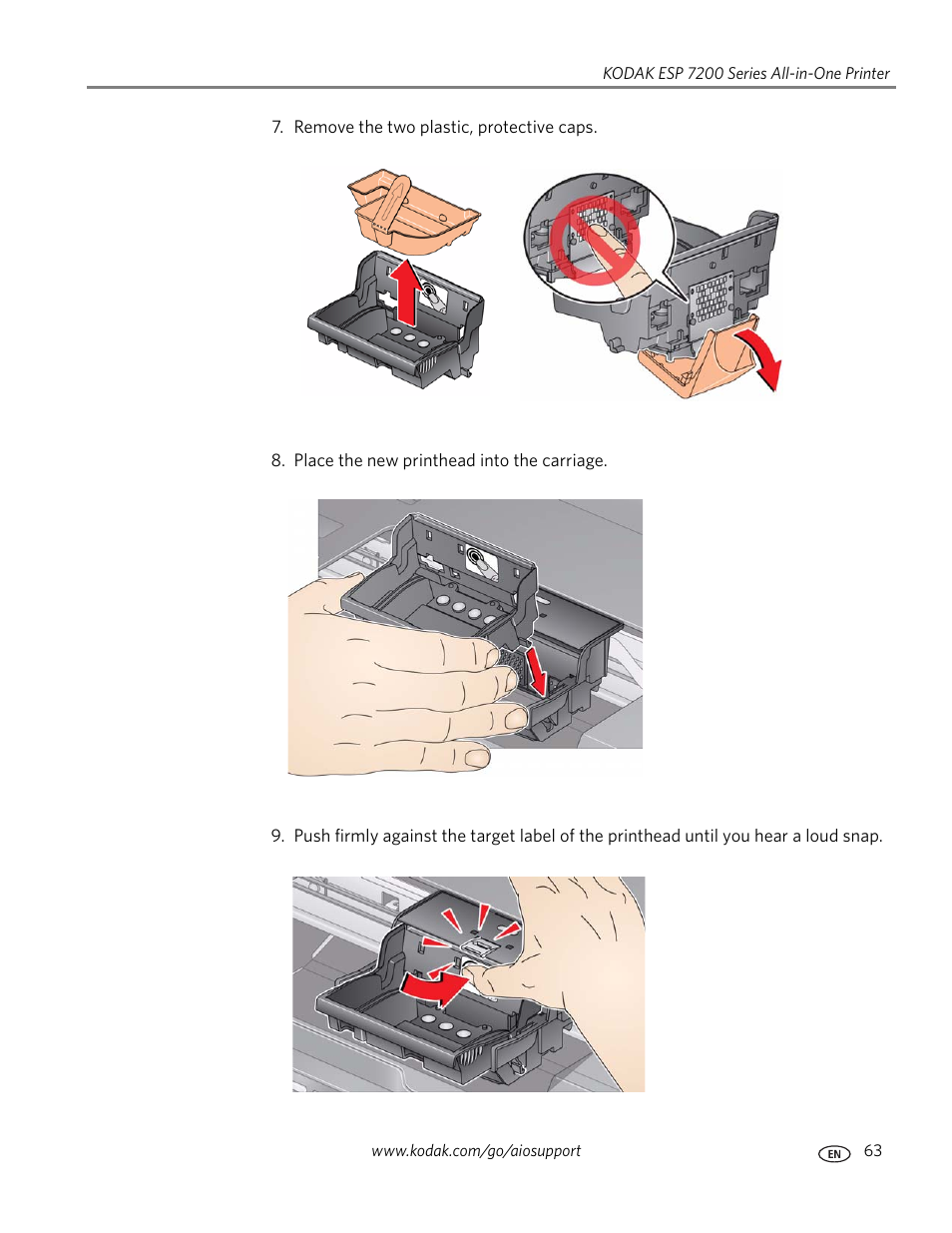 Kodak ESP 7250 User Manual | Page 69 / 95