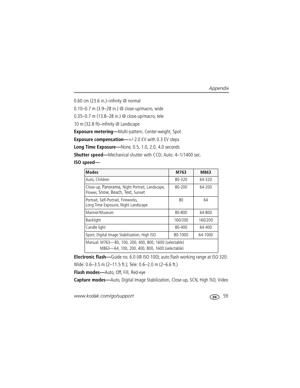 Kodak M863 User Manual | Page 65 / 80