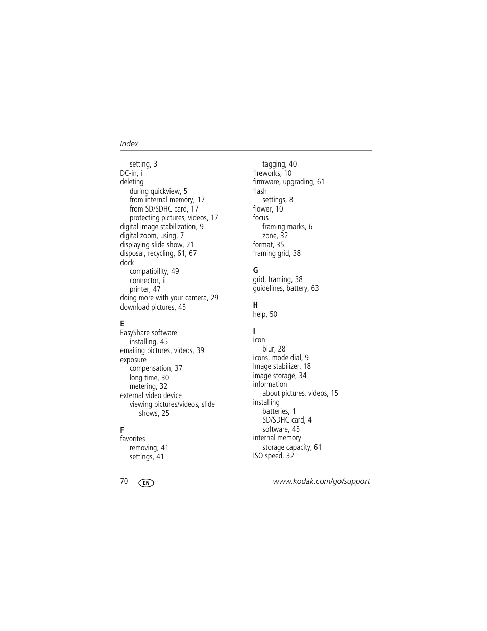 Kodak M863 User Manual | Page 76 / 80