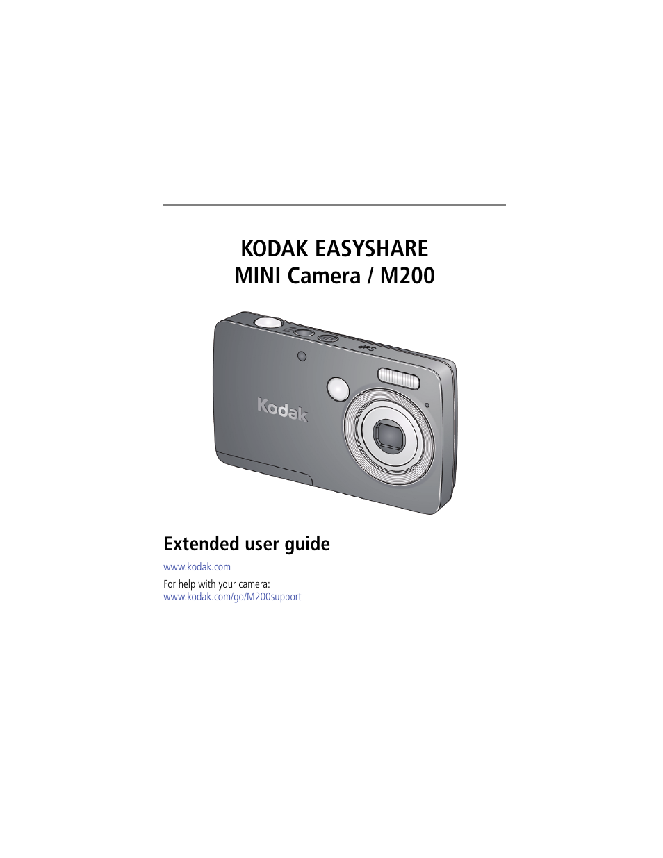 Kodak MINI M200 User Manual | 69 pages