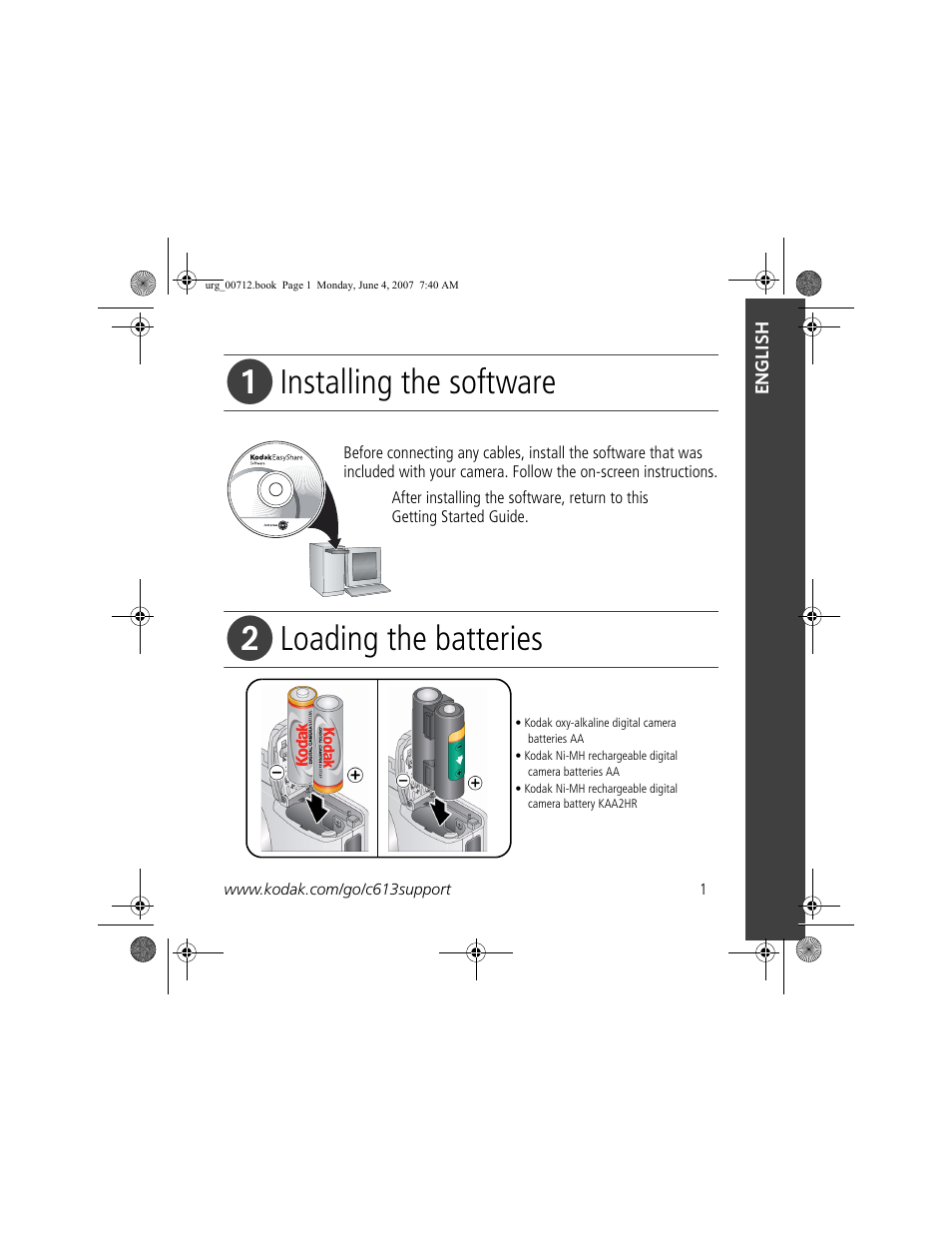 Kodak C613 User Manual | 27 pages