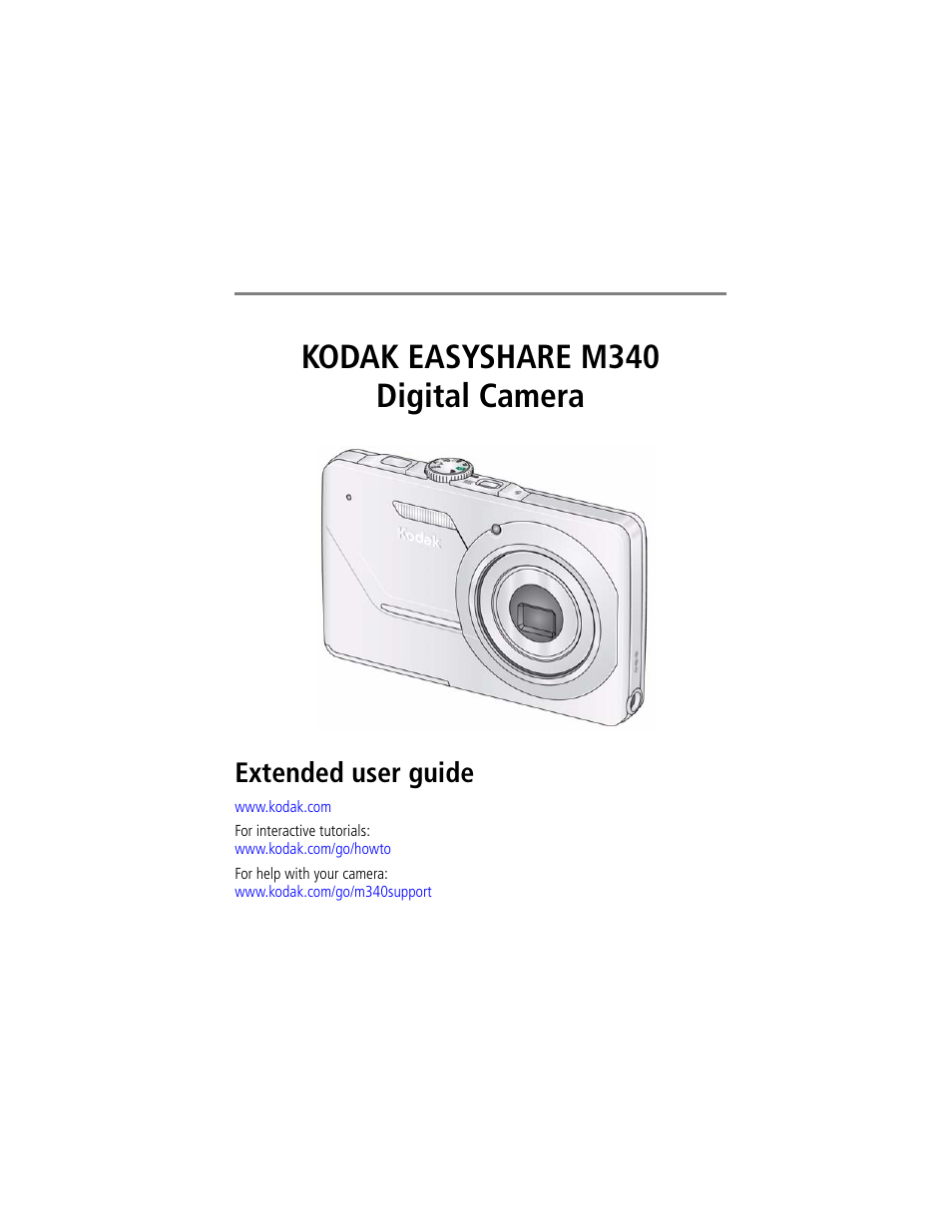 Kodak M340 User Manual | 71 pages