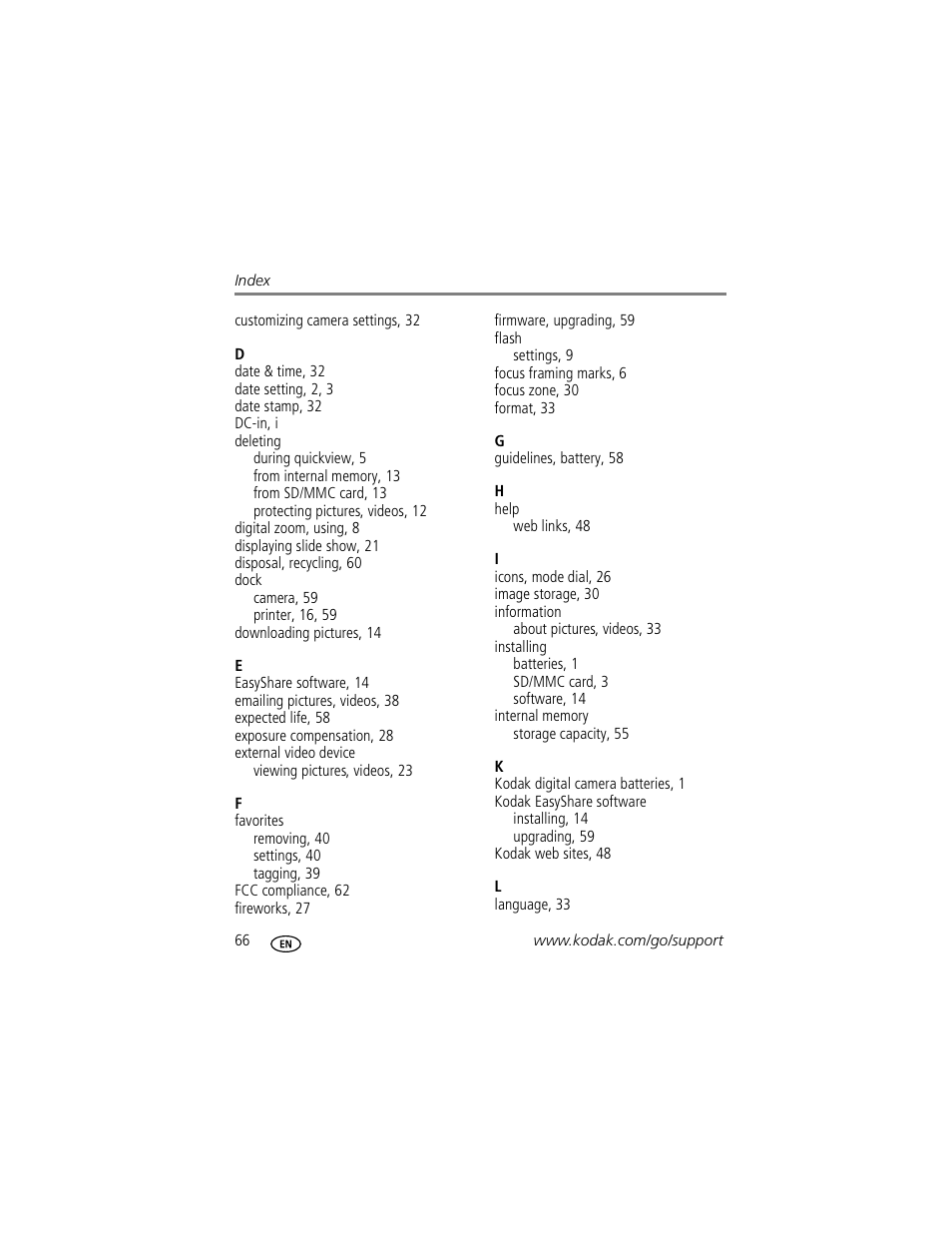 Kodak CD33 User Manual | Page 72 / 75