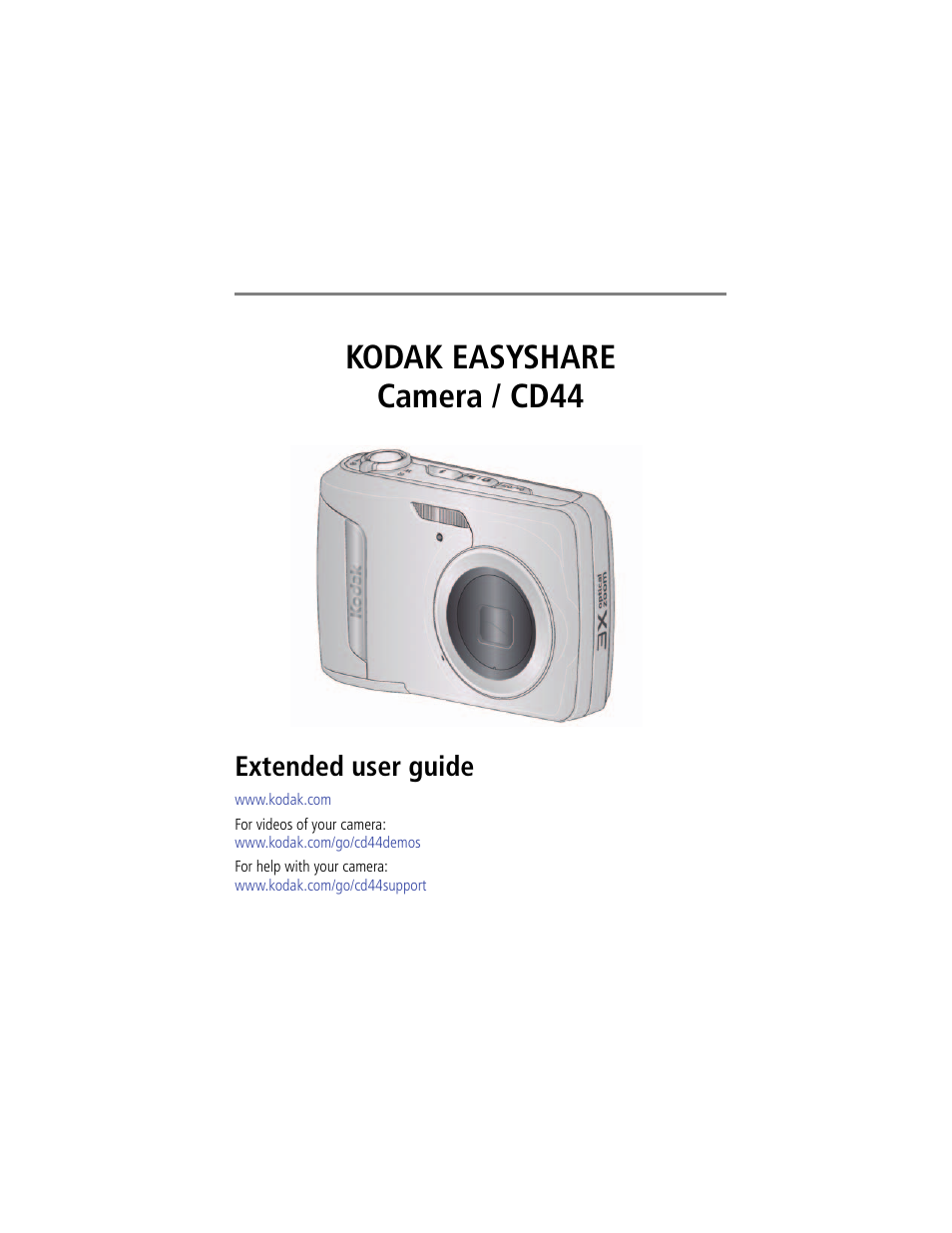 Kodak CD44 User Manual | 65 pages