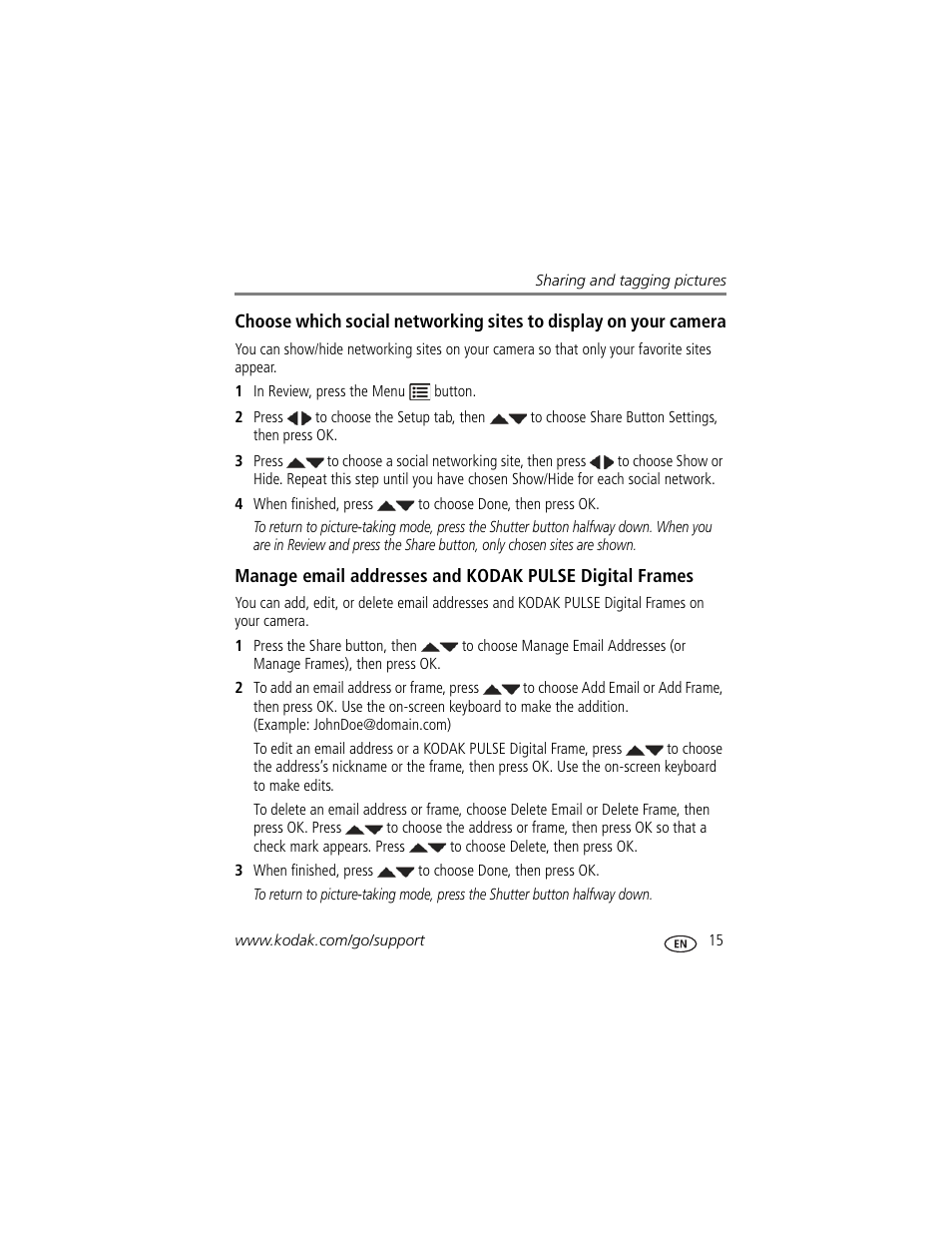 Kodak CD44 User Manual | Page 21 / 65