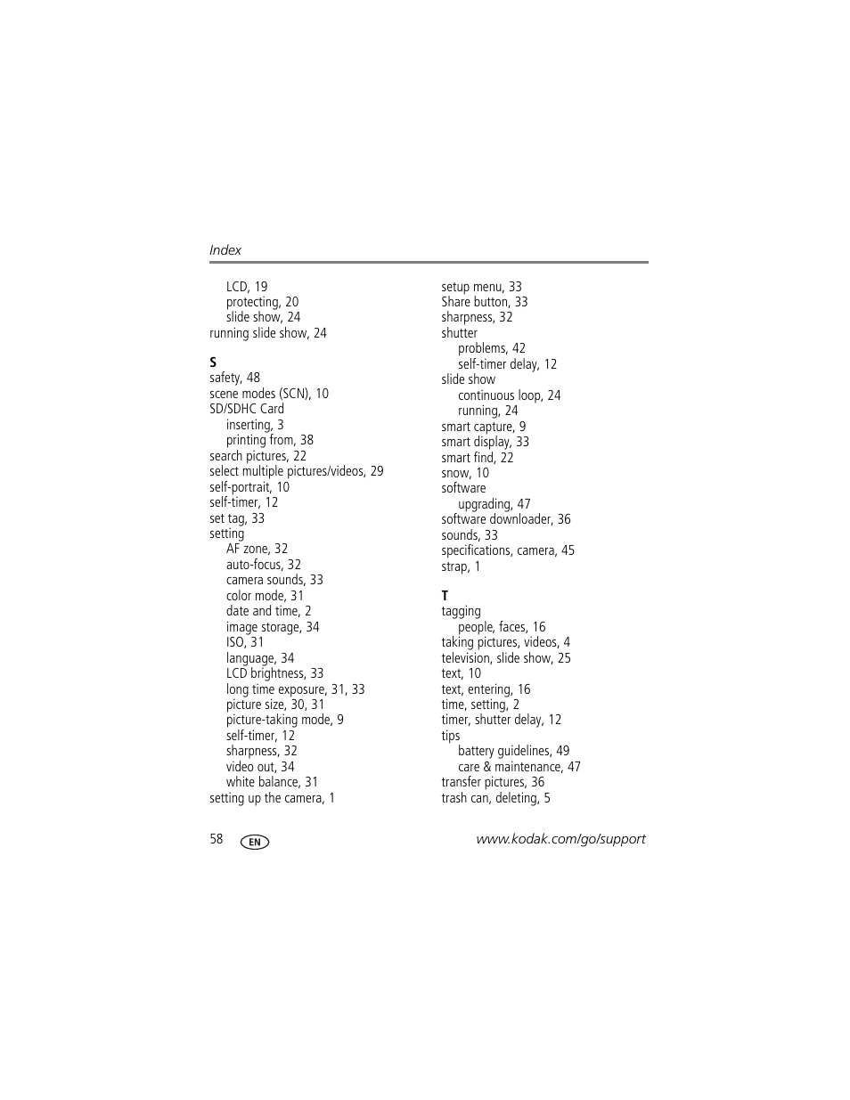 Kodak CD44 User Manual | Page 64 / 65
