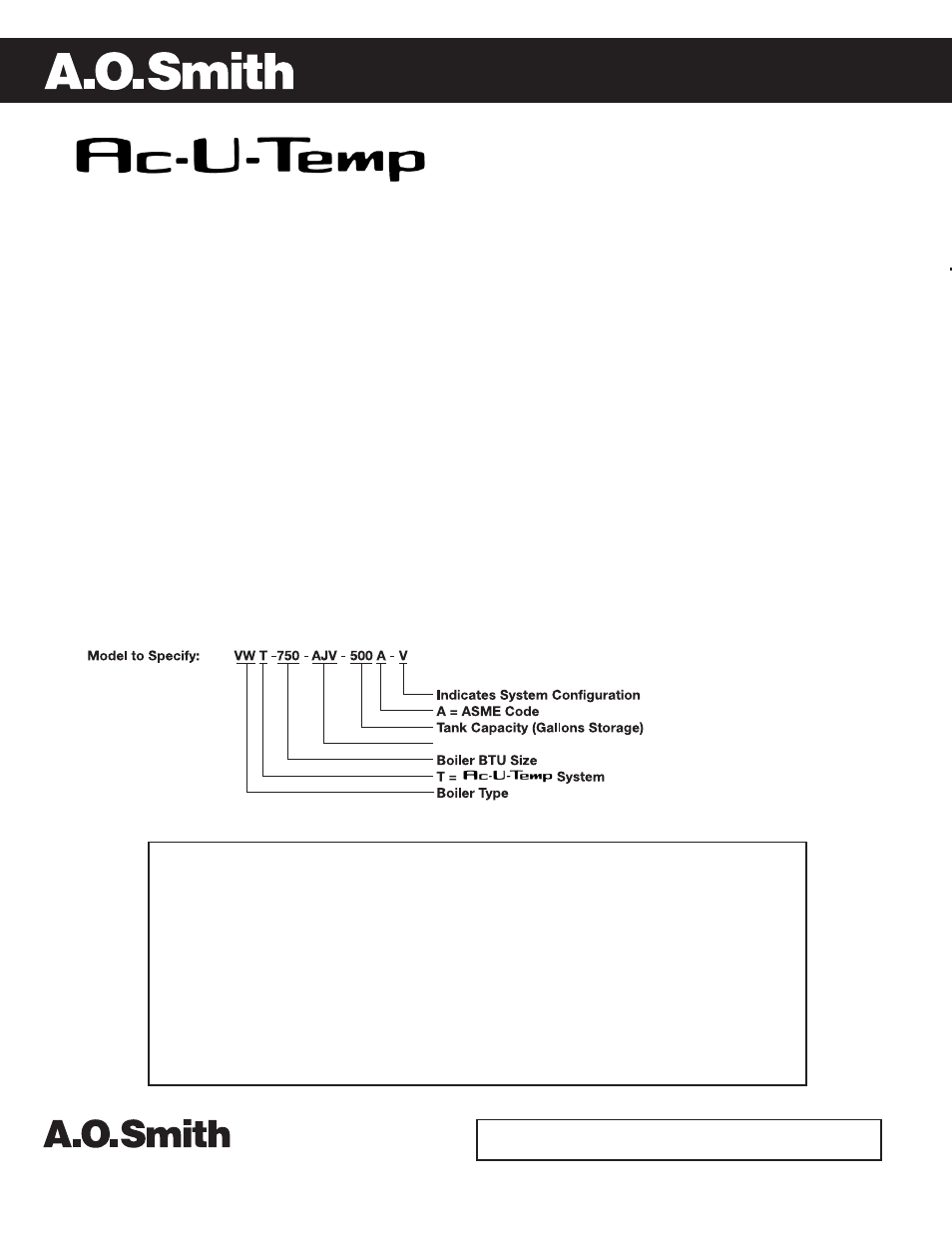 Commercial gas boilers, Total hot water supply system using vf, Boilers | A.O. Smith ACMSS00507 User Manual | Page 4 / 4