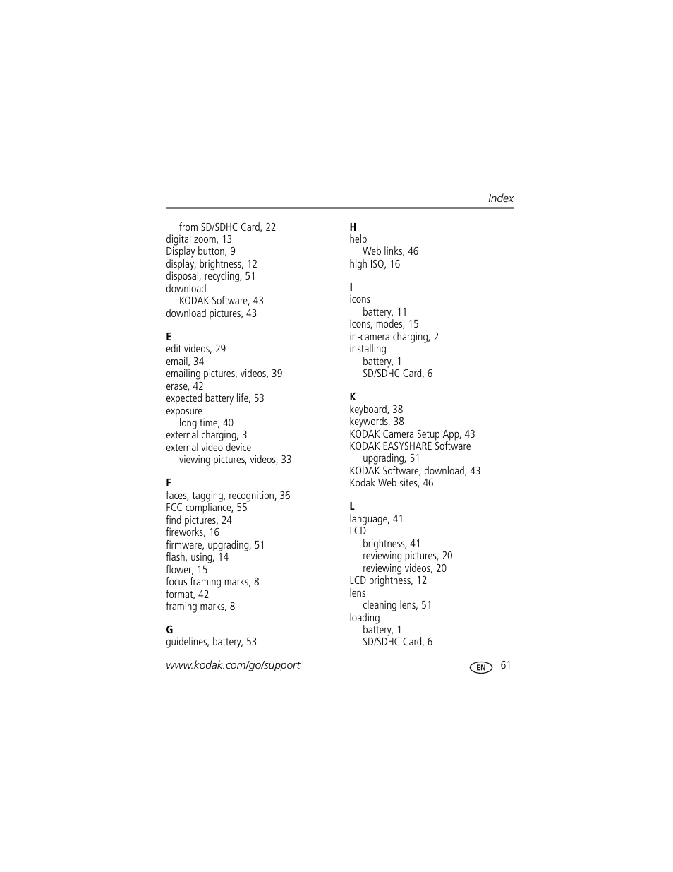 Kodak M5350 User Manual | Page 67 / 70