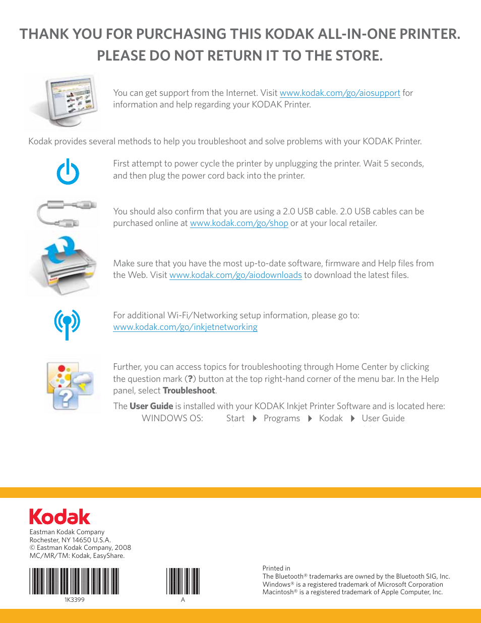 Kodak ESP 9 User Manual | Page 16 / 16