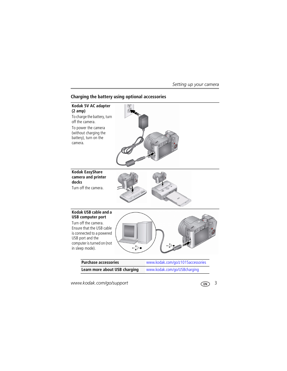 Kodak Z1015 IS User Manual | Page 9 / 77