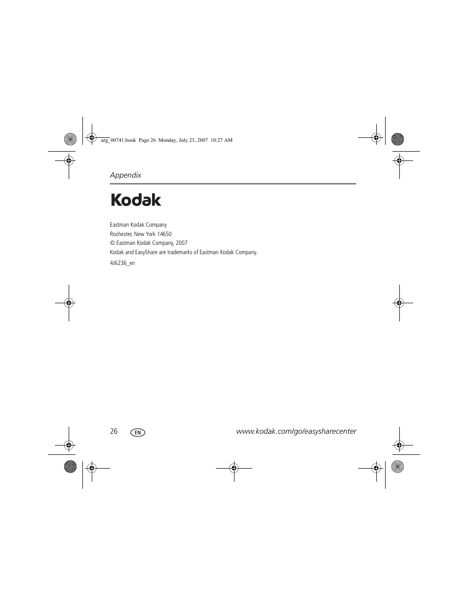 Kodak ZD710 User Manual | Page 26 / 26