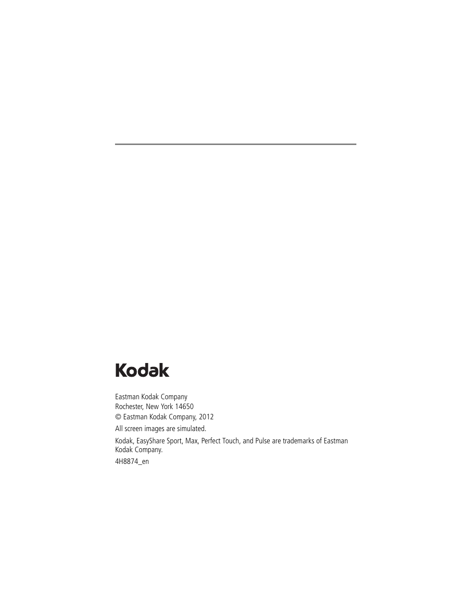 Product features | Kodak SPORT C135 User Manual | Page 2 / 71